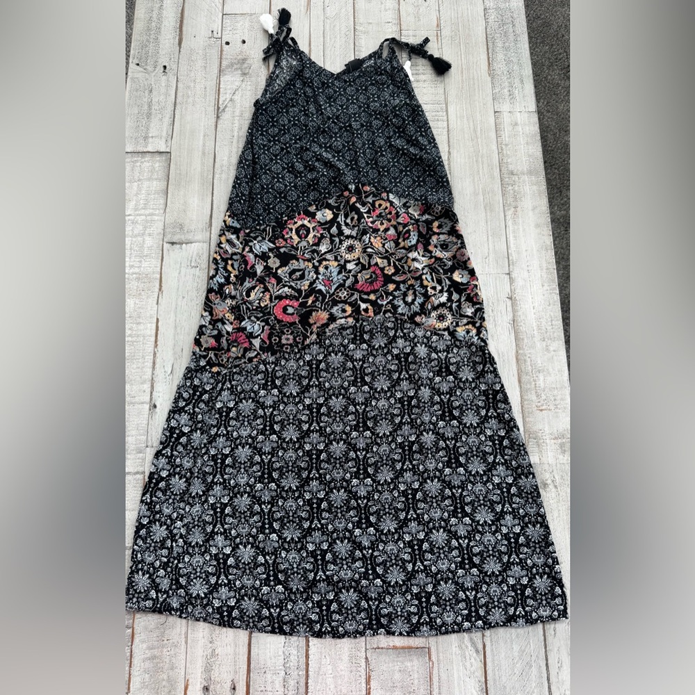 Art Class Blue Floral Maxi Dress